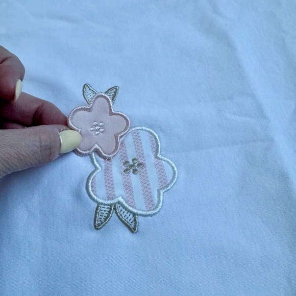Mayoral Baby Girl Rose Appliqué Blanket - Picture 6 of 8